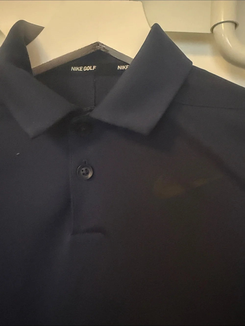 Nike Boys Navy Short-Sleeve Polo